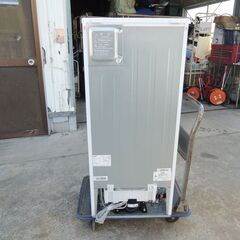 △Haier ノンフロン冷凍冷蔵庫 JR-NF121B 動作品 ホワイト 2023年製 121L 冷蔵庫/管理7844の画像