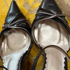 お値下げしました❣️パンプス　黒　Marie femme   入学式に♡の画像
