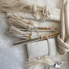 白無垢、掛下、帯、小物付きの画像