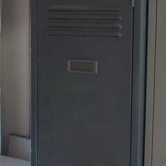 【売約済】　中古ロッカー　グレー　1枚扉