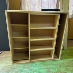 スライド収納棚　スライド本棚　の画像