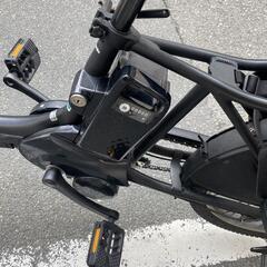電動自転車　panasonic Gyutto 　チャイルドシート付き　20インチ　(ほぼ未使用)の画像