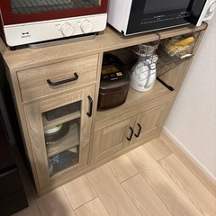 【超美品】レンジボード キッチン