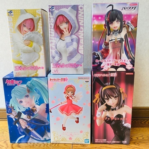 プライズフィギュア　6点　まとめ売り