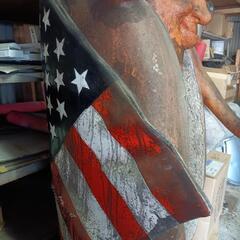 ホットドッグの店頭フィギュアの画像