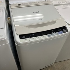 【HITACHI/日立】洗濯機　7kg 家電　白　ホワイト　動作ok