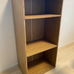 3段カラーボックスの画像