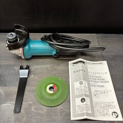 【未使用】マキタ　ディスクグラインダ　9533BL　付属品・説明書・箱付き　箱に文字あり【ハンズクラフト熊本けやき通り店】の画像