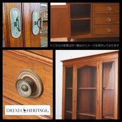 ドレクセル・ヘリテイジ DREXEL HERITAGE / USA TRIUNE チャイナキャビネット【DREXEL】 ドレクセル
 Triune トライユン China チャイナ 食器棚/飾り棚
の画像