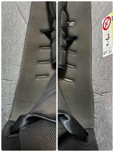なるべく早くのお取引をお願いいたします！★Bambino バンビーノ　軽量チャイルドシート　グレー★ 