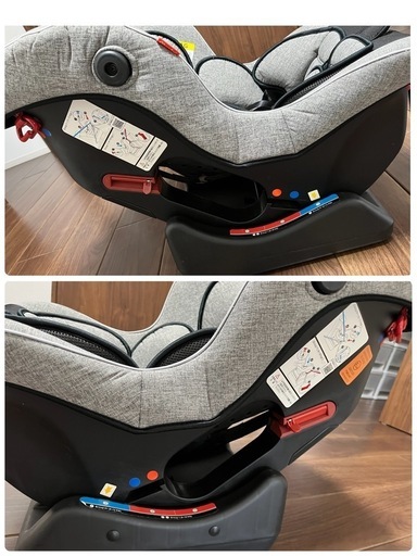 なるべく早くのお取引をお願いいたします！★Bambino バンビーノ　軽量チャイルドシート　グレー★ 