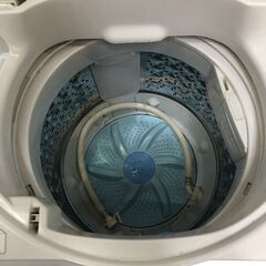 2017年 TOSHIBA 東芝 トウシバ 全自動電気洗濯機 5kg AW-5G6（W）洗濯機 【糸島市内 送料無料】250324-9の画像