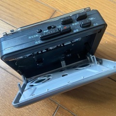 【7/28お渡し可能な方500円！】WINTECH AM/FMラジオ付テープレコーダー PCT-11R の画像