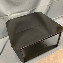 出張買取実施中★折りたたみテーブル　黒の画像