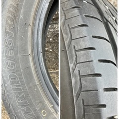 価格交渉可車のタイヤブリヂストン155/65r14