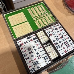 麻雀セット　点棒が一本不足しています。