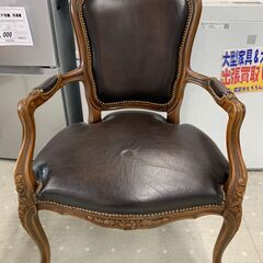★来店限定★ アームチェア アンティーク オーク材 猫脚