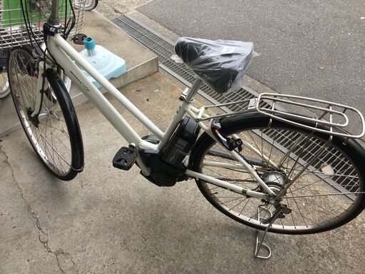 地域限定送料無料 ヤマハ パス シティ 8,9AH 内装8段変速 27インチ 白