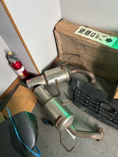 レガシィツーリングワゴン bp5 stiゲノムマフラー