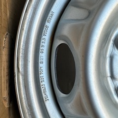 15×5.5JJ日産純正スチールホイール4本セットの画像