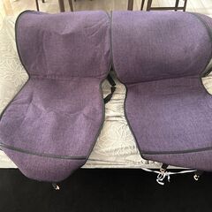 5人乗り車の前後席用シートカバー