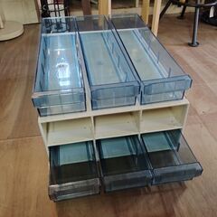 在庫2 サンプラテック 収納ケース 用途いろいろ 長い物収納 小物収納 /HJ-0467 2F南の画像