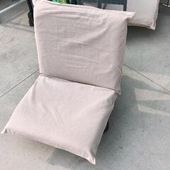 0324-189 無印良品洗座椅子　洗いざらしの綿帆布