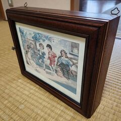 アンティーク壁掛け用　キーボックスの画像