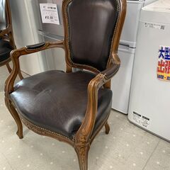 ★来店限定★ アームチェア アンティーク オーク材 猫脚の画像