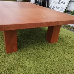 シンプル 木製座卓 ローテーブル ナチュラル　/TJ-2376 1FOの画像