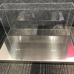◆早い方優先!! 　特注☆　コレクションケース　アクリル　ステンレスの画像