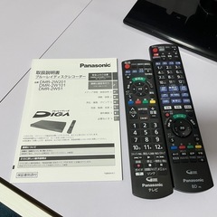 テレビ、レコーダーセットです。 プライスダウン】2番組同時録画可能！Ultra HD ブルーレイ/DVD