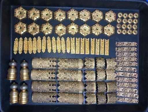 【中古】錺金具（飾り金具）※まとめ売り　※３／３１値下げ中
