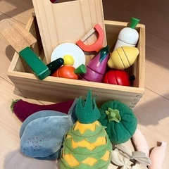 Janod木製キッチンセット　子供おもちゃの画像