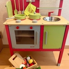 Janod木製キッチンセット　子供おもちゃ