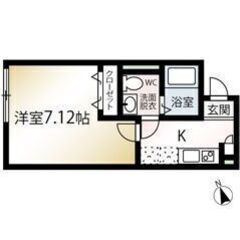 💛🧡フリーレント1ヶ月付き🧡💛ネット無料🎶築1年🎶一之江駅徒歩1...