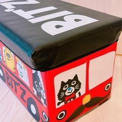 BIT'Z  バス型　収納　スツール　子供部屋の画像