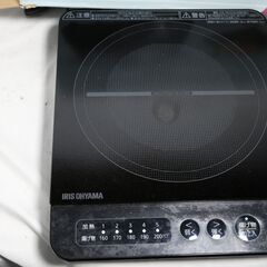 ◆ アイリスオーヤマ　IH　IHK-T38-B　2021年製　#31249　◆の画像
