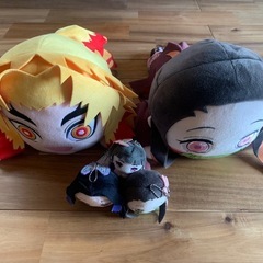 鬼滅の刃　ぬいぐるみセット
の画像