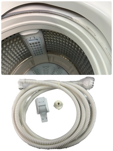 NO.2307【2021年製】AQUA アクア 全自動電気洗濯機 AQW-GV70J 7kg 家電 中古