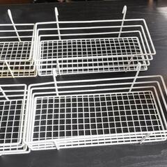 メッシュカゴ四個セットの画像