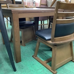家具ならトレファク吉川店！！   利根商会　コタツダイニング3点セット　家具調の画像