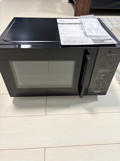 お渡し決定【使用期間3カ月位】日立電子レンジ