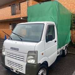 内地から 軽トラ 幌付き スズキ 幌車 高幌