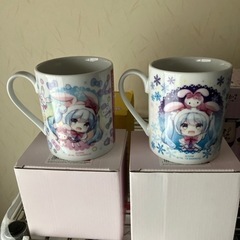 雪ミク　マグカップ　2種の画像