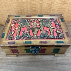 【塩尻市引き取り限定】エンゼルオルゴール 昭和レトロ 小物入れ ...