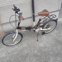 ブリジストン　折りたたみ自転車の画像