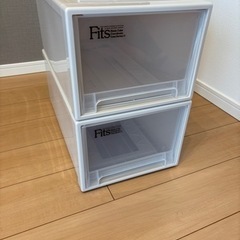 【美品】天馬 Fitsの衣類収納ケース　2個