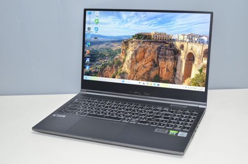 中古ゲーミングノートパソコン ドスパラ GALLERIA GCL2060RGF-T Windows11 爆速SSD1TB core i7-10750H/メモリ16GB/15.6インチ/RTX2060/無線