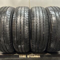 DUNLOP ENASAVE EC204 185/60R15 15インチ 夏タイヤ 4本 23～24年製 バリ溝 インサイト カローラフィールダー フィットシャトル等 (MTN584)クレジットカード QRコード決済可能